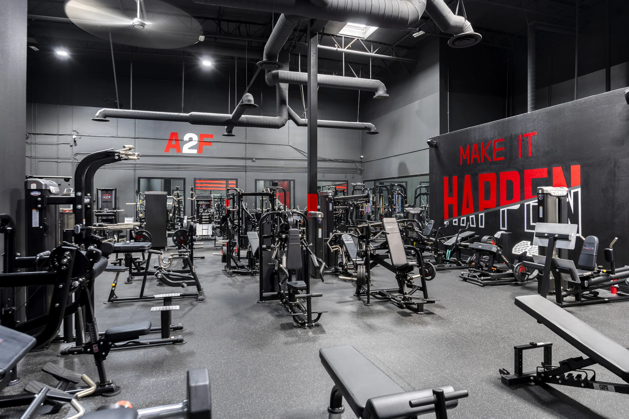 Public gym at A2F