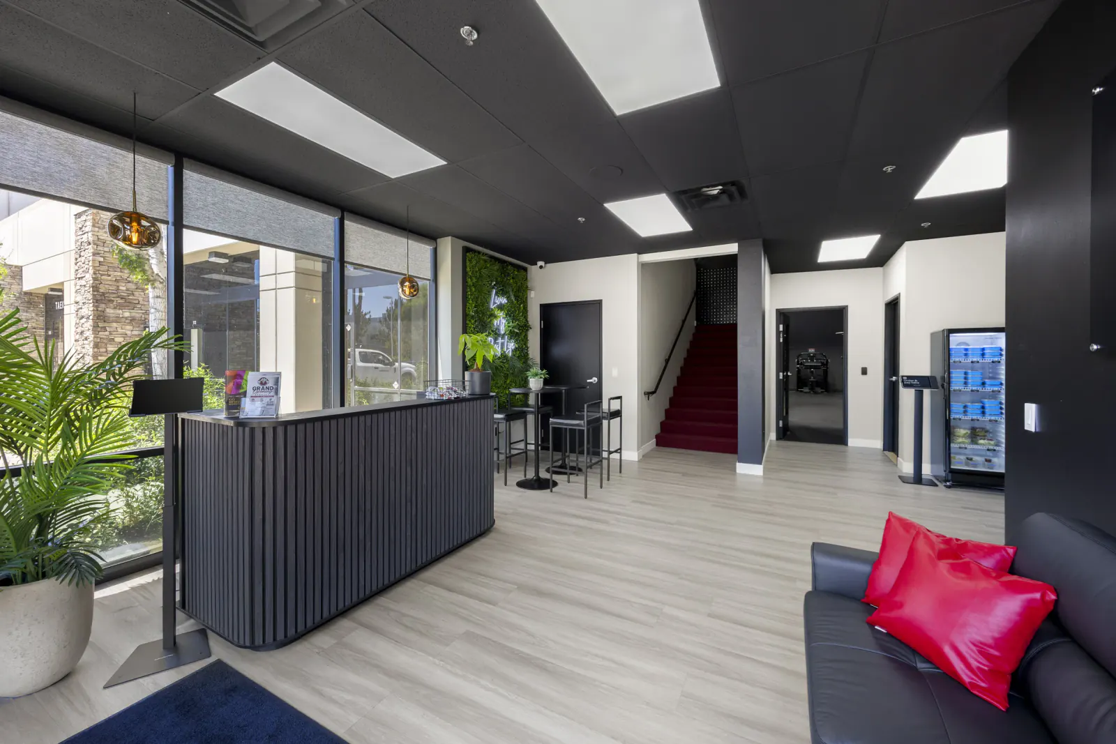 A2F Public Gym lobby and welcome area